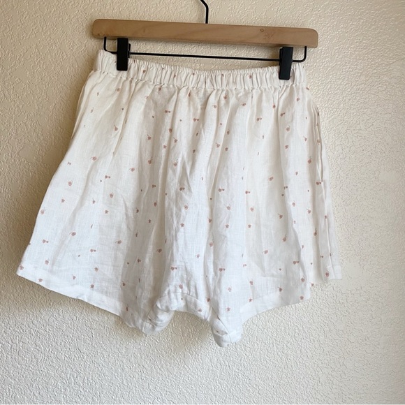 Deiji Studios 03 Boxer Shorts in Corsage Print Linen - Picture 3 of 7